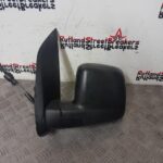 BIPPER / NEMO PASSENGER SIDE MANUAL WING MIRROR IN BLACK 2008 TO 2016