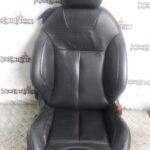 CITROEN DS3 DRIVER SIDE FRONT SEAT IN BLACK LEATHER 2009 TO 2016