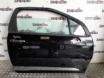 CITROEN DS3 DRIVER SIDE / OFF SIDE FRONT DOOR IN PEARL BLACK KTV 2009 TO 2016