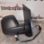 DISPATCH EXPERT SCUDO DRIVER SIDE WING MIRROR IN BLACK 2016 TO 2022 .