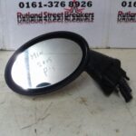 MINI DOOR MIRROR ELECTRIC PASSENGER SIDE WHITE 2001 2002 2003 2004 2005