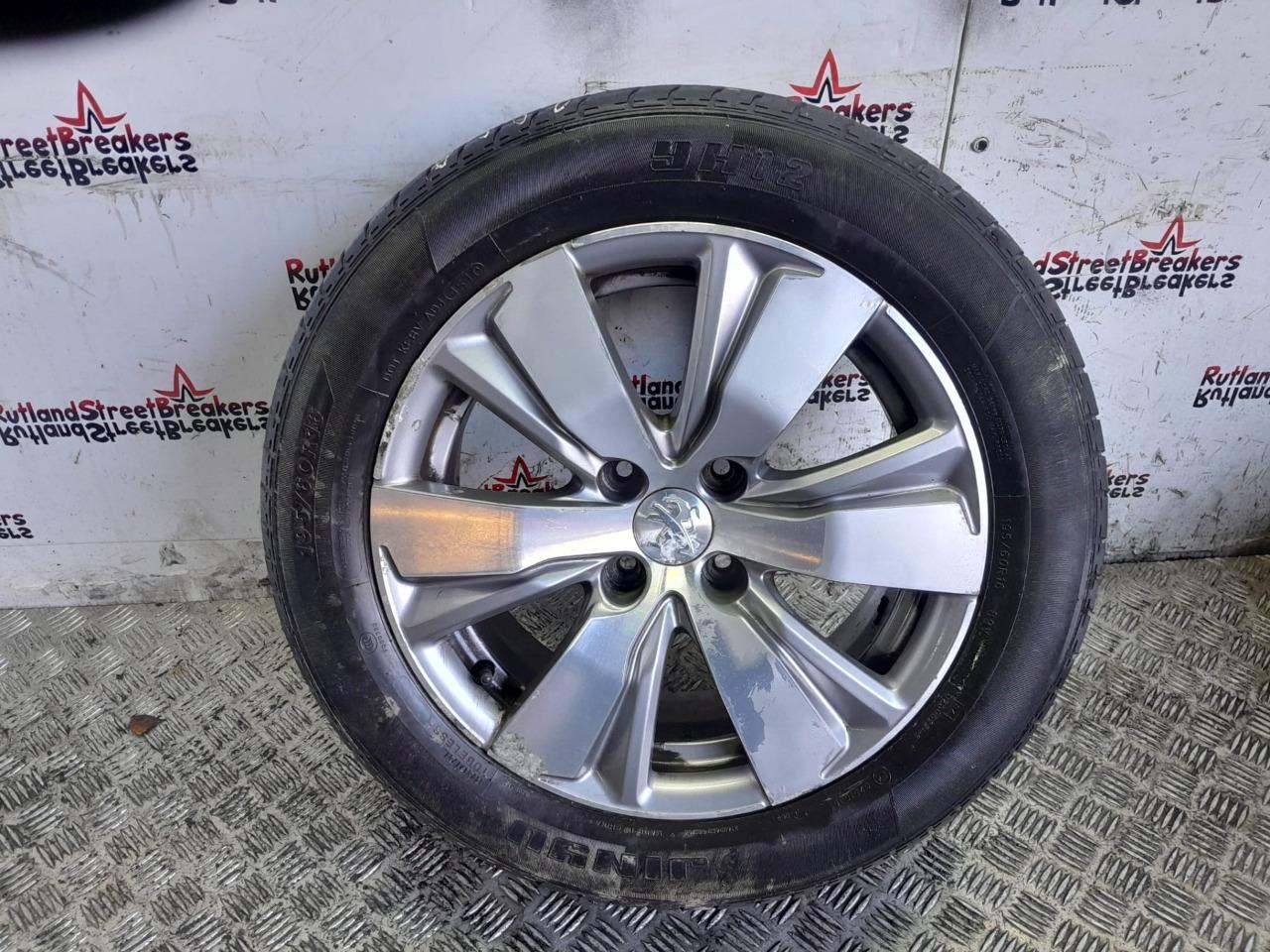 PEUGEOT-2008-16-DILIUM-GREY-HYDROGEN-DIAMOND-ALLOY-WHEEL-19560R16-C2878-134830686940 PEUGEOT 2008 16" DILIUM GREY HYDROGEN DIAMOND ALLOY WHEEL 195/60R16 C2878 - Image 1