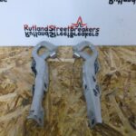 PEUGEOT 207 / CC / SW PAIR OF BONNET HINGES IN SILVER EZR 2006 - 2012
