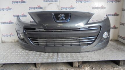 PEUGEOT 207 FRONT BUMPER GREY 2009 TO 2014