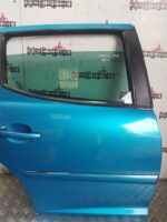 PEUGEOT 207 SW ESTATE DRIVER SIDE REAR DOOR BELLE-ILE BLUE KGW 2006 - 2012 - Image 3