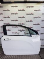 PEUGEOT 208 3 Door 2012 to 2018 Driver Side Door Banquise White EWP