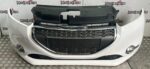 PEUGEOT 208 FRONT BUMPER BANQUISE WHITE EWP 2012 TO 2016