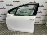 PEUGEOT 208 PASSENGER SIDE FRONT DOOR IN BANQUISE WHITE EWP 2012 TO 2018