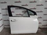 PEUGEOT 208 SIDE FRONT DOOR IN BANQUISE WHITE EWP 2012 TO 2018 *DAMAGED*