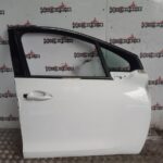 PEUGEOT 208 SIDE FRONT DOOR IN BANQUISE WHITE EWP 2012 TO 2018 *DAMAGED*
