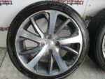 PEUGEOT 208 SINGLE DIAMANTE ALLOY WHEEL BLACK - SILVER DIAMOND CUT 205 / 45 / 17 - Image 11