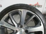 PEUGEOT 208 SINGLE DIAMANTE ALLOY WHEEL BLACK - SILVER DIAMOND CUT 205 / 45 / 17 - Image 12