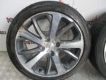 PEUGEOT 208 SINGLE DIAMANTE ALLOY WHEEL BLACK - SILVER DIAMOND CUT 205 / 45 / 17 - Image 4