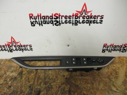PEUGEOT 3008 5 DOOR DRIVER SIDE FRONT WINDOW SWITCH 98319739ZD 2017 TO 2019