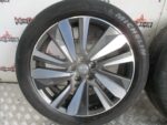 PEUGEOT 3008 5008 SINGLE WASHINGTON ALLOY GREY - SILVER DIAMOND CUT 205 55 19 - Image 3