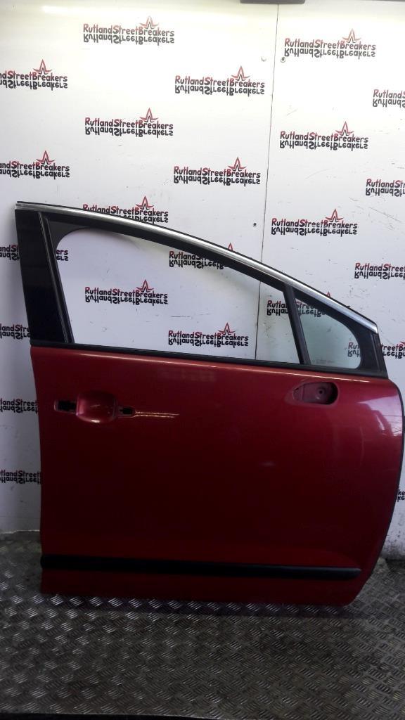 PEUGEOT-3008-DRIVER-SIDE-FRONT-DOOR-IN-BABYLON-RED-LKR-2009-TO-2016-144844387550 PEUGEOT 3008 DRIVER SIDE FRONT DOOR IN BABYLON RED LKR 2009 TO 2016 - Image 1
