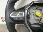 PEUGEOT 3008 FLAT BOTTOM STEERING WHEEL WITH WIRING 98105487AU 2017 TO 2020 - Image 5
