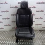 PEUGEOT 3008 SEAT PASSENGER SIDE IN BLACK LEATHER 2009 TO 2016