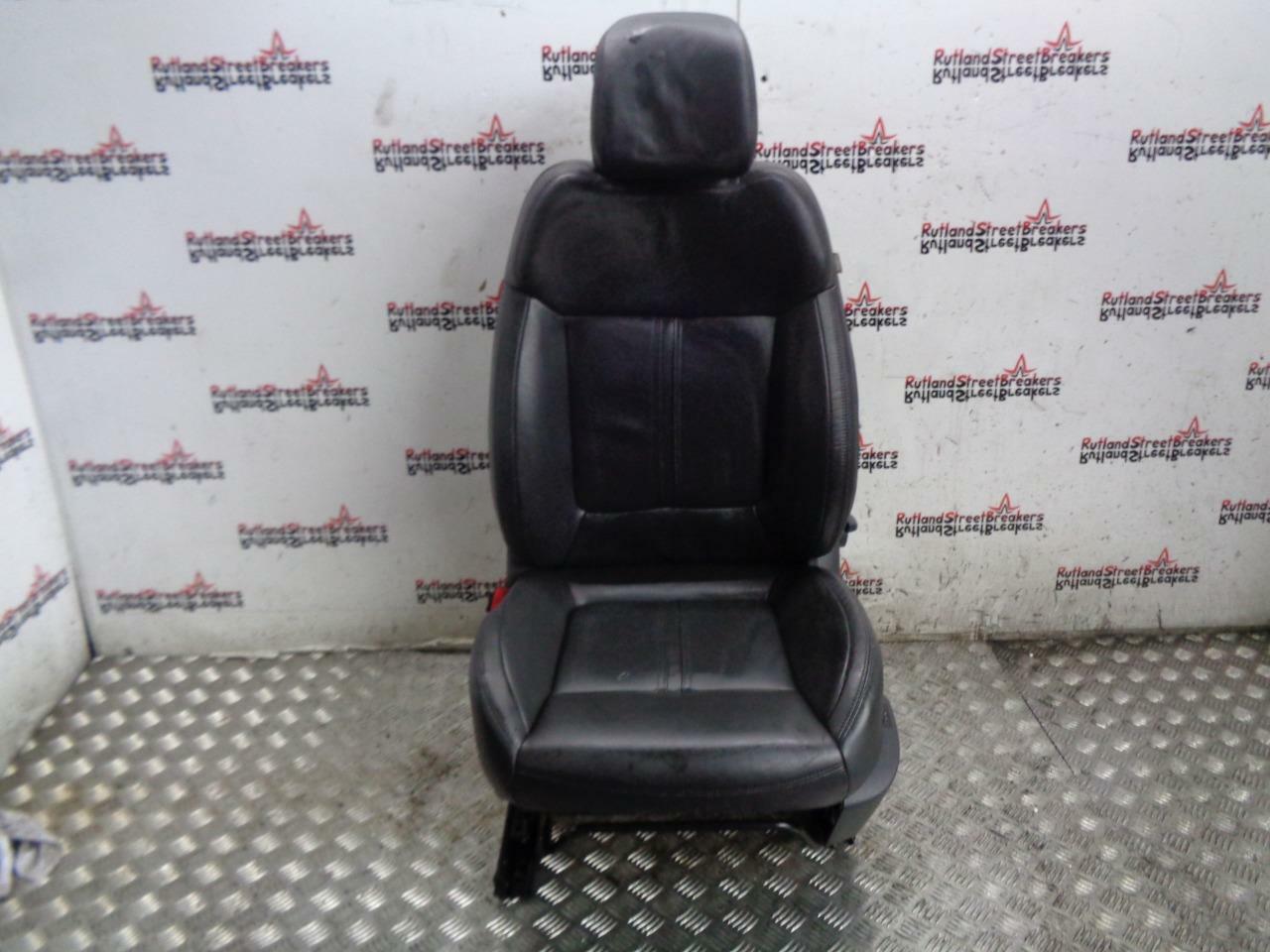 PEUGEOT-3008-SEAT-PASSENGER-SIDE-IN-BLACK-LEATHER-2009-TO-2016-133586777610 PEUGEOT 3008 SEAT PASSENGER SIDE IN BLACK LEATHER 2009 TO 2016 - Image 1
