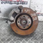 PEUGEOT 308 1.6 PETROL 5FT DRIVER SIDE HUB / DISK / CALIPER 2009 TO 2013