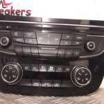 PEUGEOT 508 RADIO CD & AC HEATER CLIMATE CONTROL PANEL SWITCH UNIT 96656641XZ