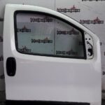 PEUGEOT BIPPER / CITROEN NEMO DRIVERS OFF SIDE FRONT DOOR IN WHITE 2008 TO 2017