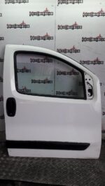 PEUGEOT BIPPER / CITROEN NEMO DRIVERS OFF SIDE FRONT DOOR IN WHITE 2008 TO 2017