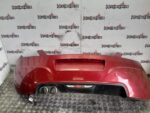PEUGEOT RCZ REAR BUMPER IN BLOOD RED KJC WITH PARKING SENSORS 2010 TO 2015