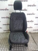 Peugeot 3008, 2009 to 2016 Driver Front Seat Black Cloth Warp & Weft FW A6145