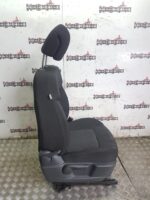 Peugeot 3008, 2009 to 2016 Driver Front Seat Black Cloth Warp & Weft FW A6145 - Image 5