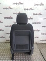 Peugeot 3008, 2009 to 2016 Driver Front Seat Black Cloth Warp & Weft FW A6145 - Image 6