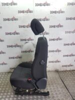 Peugeot 3008, 2009 to 2016 Driver Front Seat Black Cloth Warp & Weft FW A6145 - Image 7