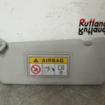 RENAULT CAPTUR PASSENGER SIDE SUN VISOR CREAM 964015070R 2013 - 2019