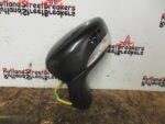 RENAULT CAPTUR PASSENGER SIDE WING MIRROR POWERFOLD IN BLACK 2013 TO 2019