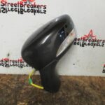 RENAULT CAPTUR PASSENGER SIDE WING MIRROR POWERFOLD IN BLACK 2013 TO 2019