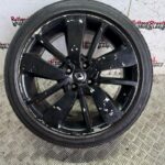 RENAULT CLIO MK4 17" DRENALIC ALLOY WHEEL BLACK + 205/45 ZR17 TYRE