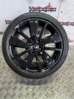 RENAULT CLIO MK4 17" DRENALIC ALLOY WHEEL BLACK + 205/45 ZR17 TYRE