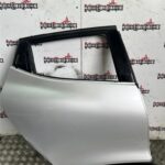 RENAULT CLIO MK4 DRIVER SIDE REAR DOOR IN SILVER TED69 2013 TO 2019