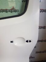 RENAULT TRAFIC / VAUXHALL VIVARO PASSENGER SIDE FRONT DOOR WHITE 2014 TO 2019 - Image 6