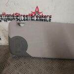RENAULT TRAFIC / VAUXHALL VIVARO PASSENGER SIDE SUN VISOR IN GREY 2014 TO 2019 - Image 3