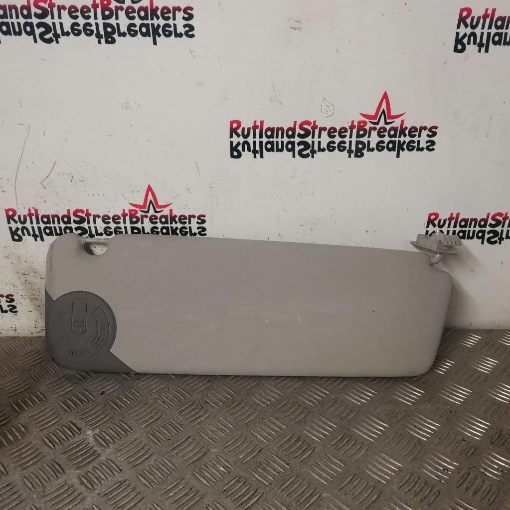 RENAULT-TRAFIC-VAUXHALL-VIVARO-PASSENGER-SIDE-SUN-VISOR-IN-GREY-2014-TO-2019-146642459530 RENAULT TRAFIC / VAUXHALL VIVARO PASSENGER SIDE SUN VISOR IN GREY 2014 TO 2019 - Image 1