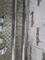 Renault Trafic Vauxhall Vivaro Side Steps Bars Chrome Set 2014 to 2019 C2855 - Image 4