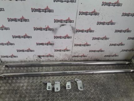 Renault Trafic Vauxhall Vivaro Side Steps Bars Chrome Set 2014 to 2019 C2855