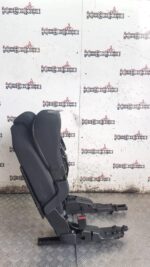 CITROEN C4 GRAND PICASSO SEAT PASSENGER SIDE REAR IN BLACK / GREY 2014 TO 2022 - Image 9