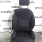 CITROEN DS3 DRIVER FRONT SEAT IN BLACK CLOTH WEAVE RAYADOS G115+OMNI F942 3R #2