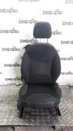 CITROEN DS3 DRIVER FRONT SEAT IN BLACK CLOTH WEAVE RAYADOS G115+OMNI F942 3R #2