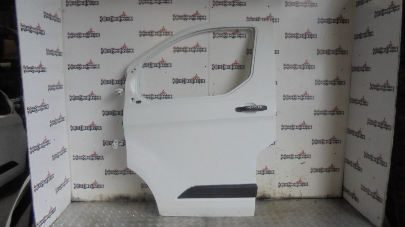 FORD-TRANSIT-CUSTOM-MK8-FRONT-DOOR-PASSENGER-SIDE-WHITE-20142019-S1075-136744208021 FORD TRANSIT CUSTOM MK8 FRONT DOOR PASSENGER SIDE WHITE 2014–2019 S1075 - Image 1