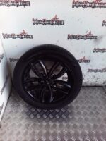 MINI 17" SINGLE ALLOY WHEEL 5 SPOKE BLACK 205 / 55 / R17 LA WHEEL STYLE 124