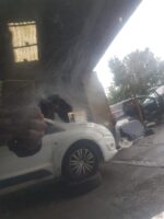 PEUGEOT 2008 mk1 BONNET IN BLACK KTV 2016 to 2019 DAMAGED - Image 6