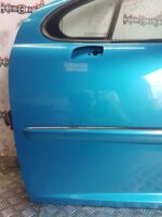 PEUGEOT 207 / SW ESTATE PASSENGER SIDE FRONT DOOR BELLE-ILE BLUE KGW 2006 - 2012 - Image 7